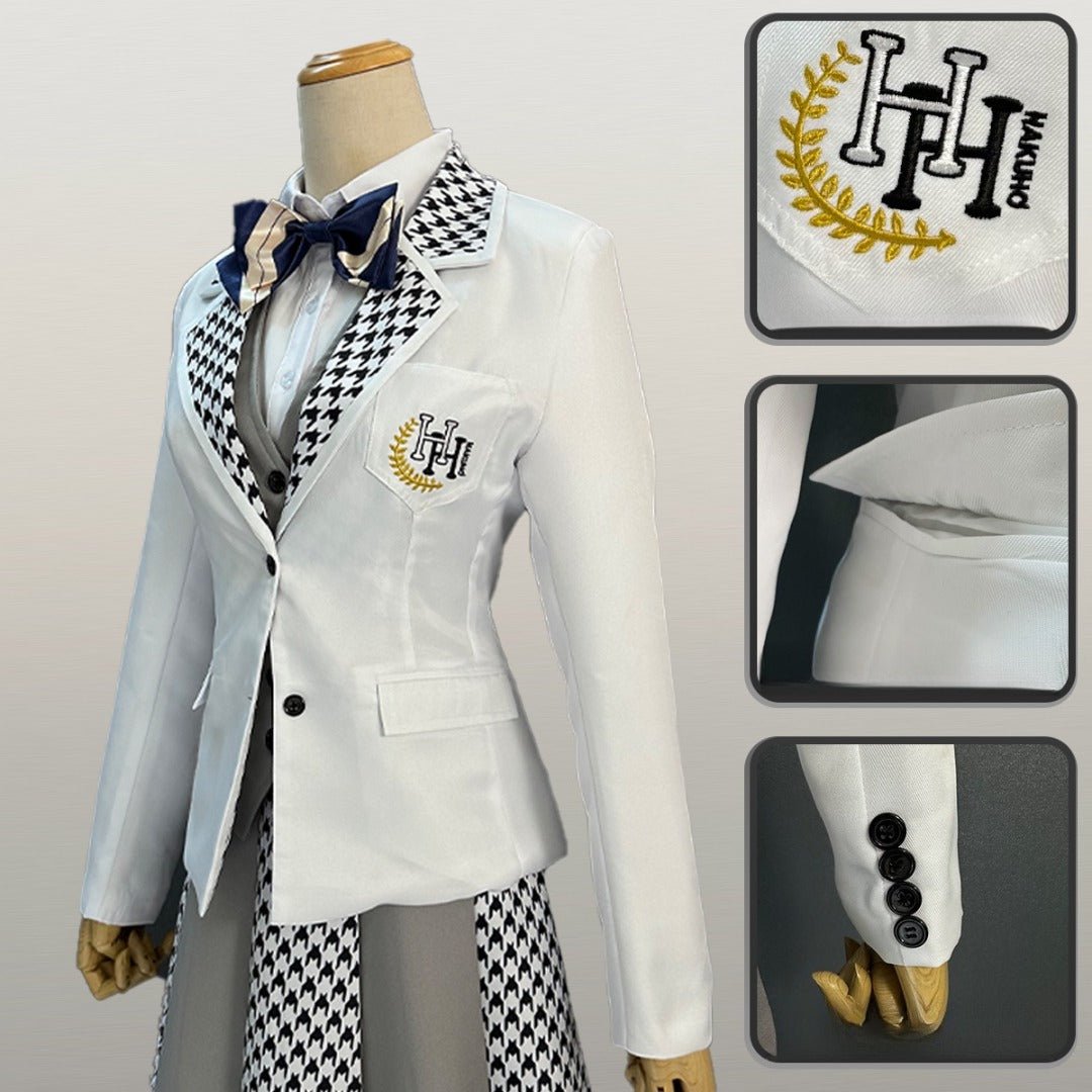 Blue Lock Hakuren High School Uniform Cosplay Costume - Coscosmos