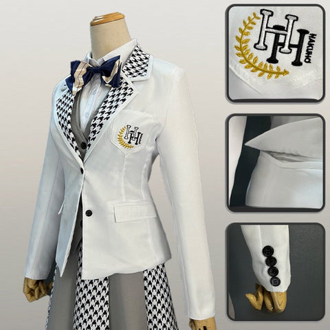 Blue Lock Hakuren High School Uniform Cosplay Costume - Coscosmos