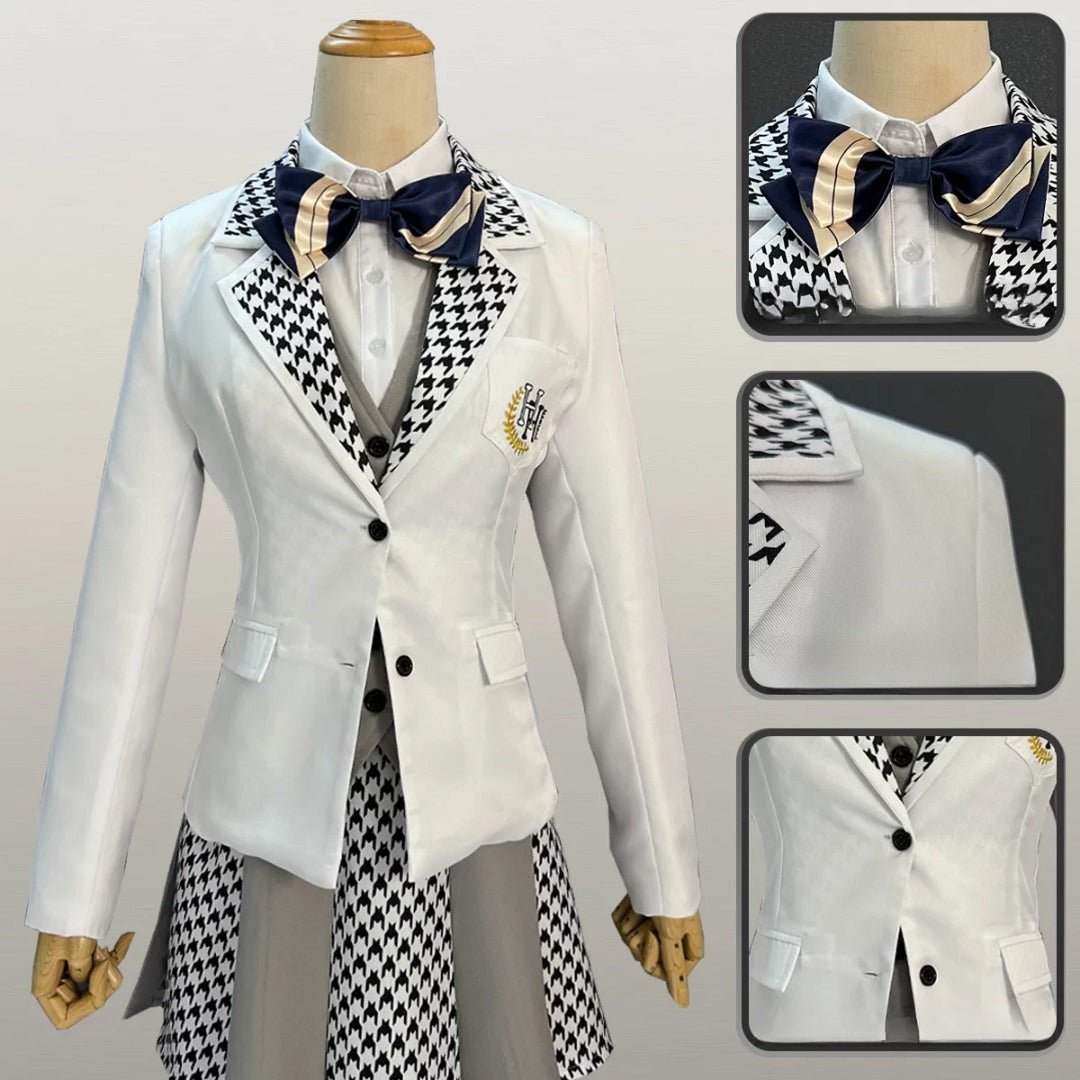 Blue Lock Hakuren High School Uniform Cosplay Costume - Coscosmos