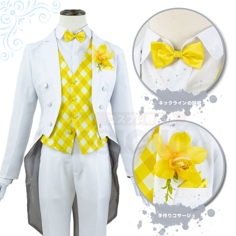 Blue Lock Hyoma Kunioku Art Exhibition Tailcoat Cosplay Suit - Premium Anime Costume - Coscosmos