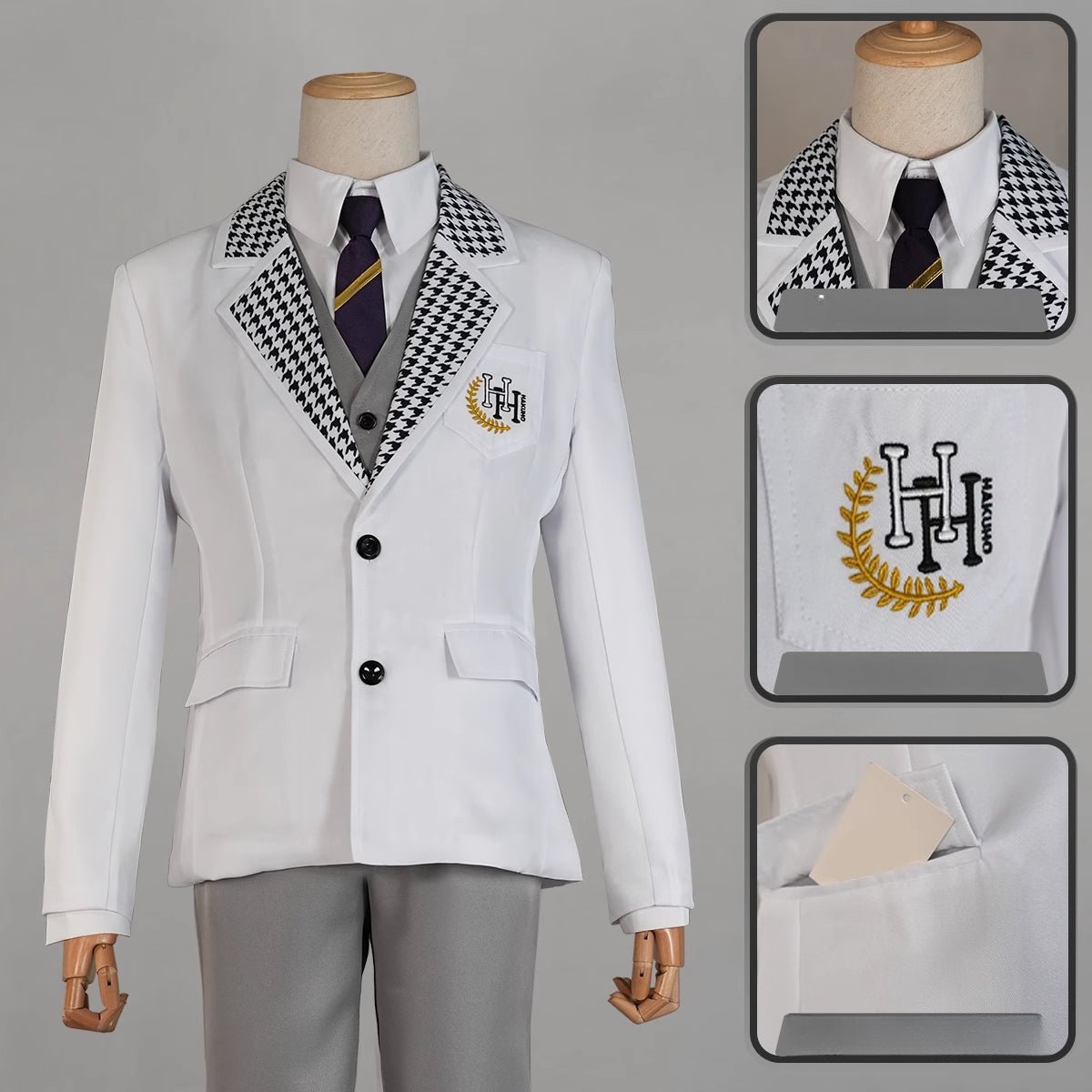 Blue Lock Itoshi Rin Official Jersey Uniform Full Cosplay Set - Coscosmos