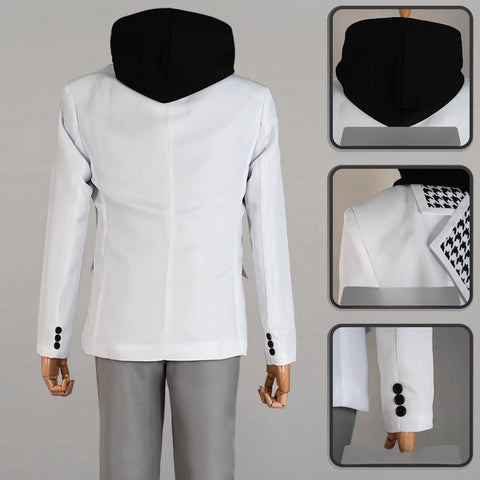Blue Lock Nagi Seishiro's Official Hakuhou School Uniform Cosplay Set - Coscosmos