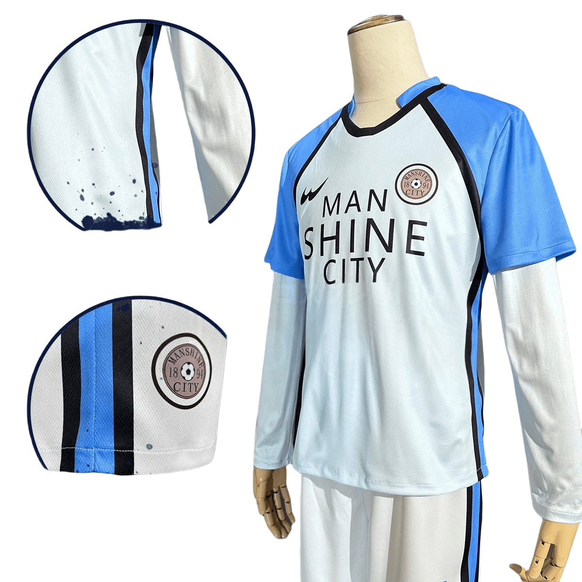 Blue Lock Rin Itoshi Cosplay Costume - Premium Quality Anime Outfit - Coscosmos