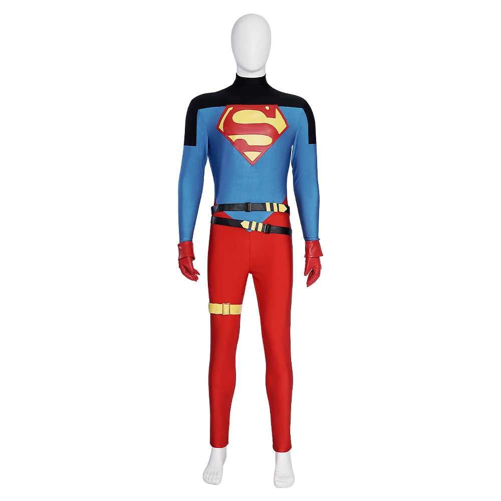 Superboy Halloween Cosplay Conner Kent Costume Set Without Shoes