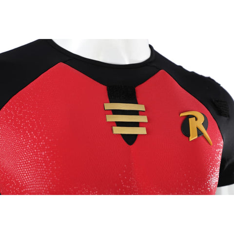 DC Comics Red Robin Tim Drake Cosplay Costume