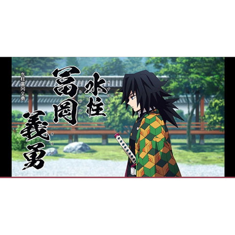 Men's Tomioka Giyu Water Hashira Cosplay Costume Full Set - Demon Slayer