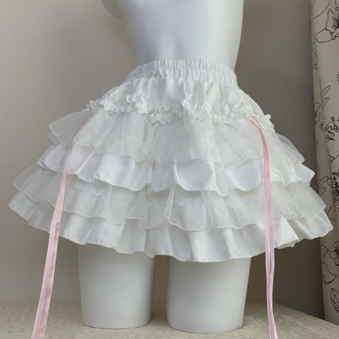 Sweet Lace Cake Lolita Dress 2026 Slim French Puff Short Skirt