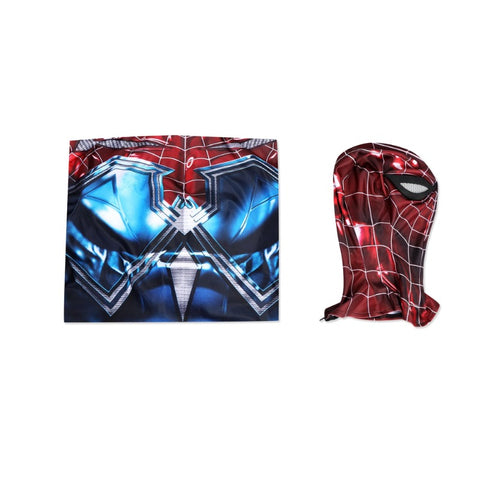 Spiderman The Resilient Suit Printed Cosplay Costume – Spider-man Halloween Suit