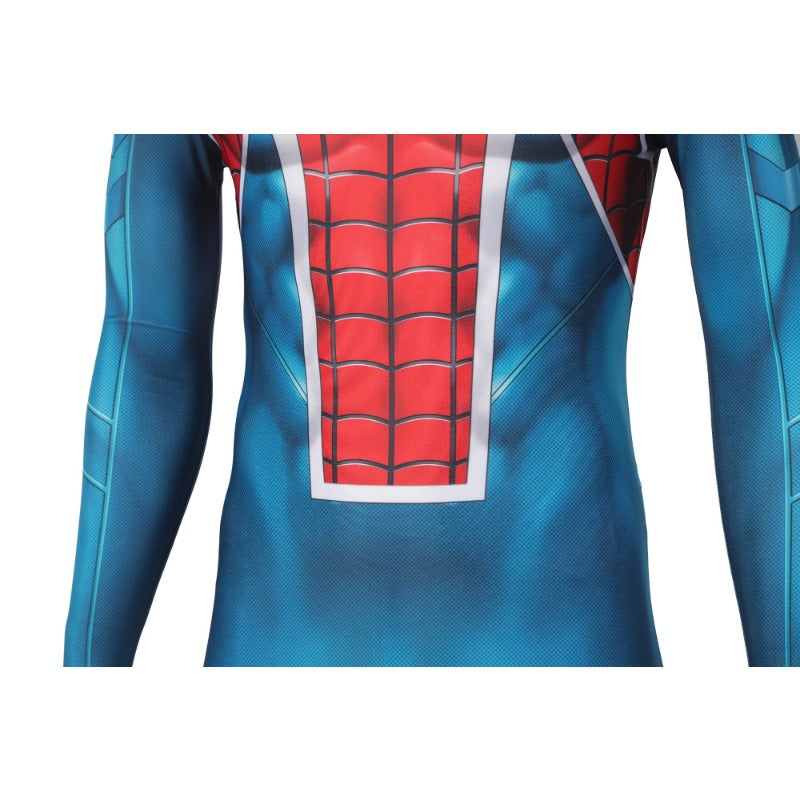 Marvel Spider-Man PS5 Spider-UK Battle Suit Cosplay Bodysuit Halloween Costume