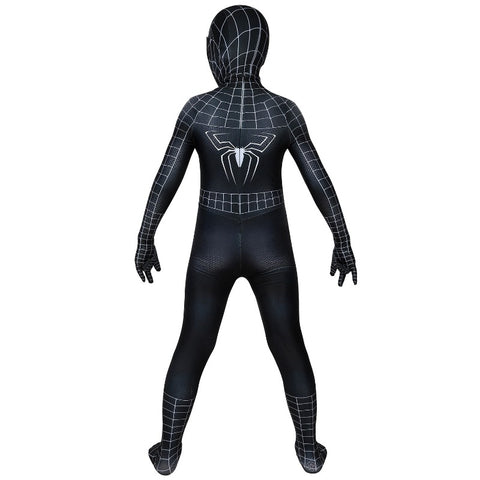 Venom Kids Cosplay Costume Eddie Brock Spider-Man 3 3D Printed Suit