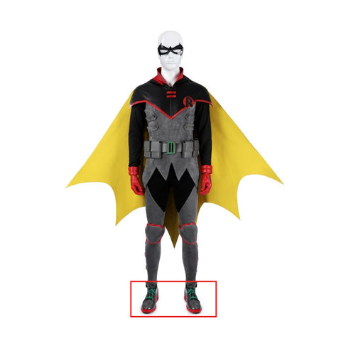 DC Comics Robin Damian Wayne Cosplay Costume