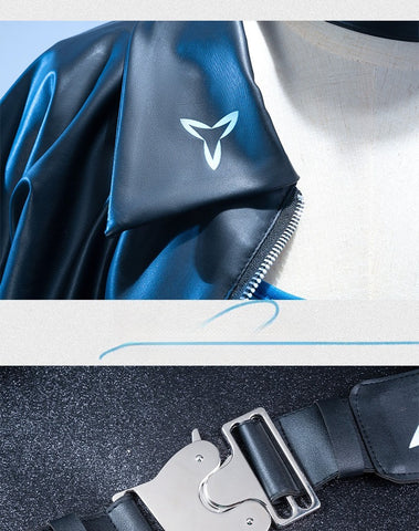 Valorant Jett Cosplay Full Set - Complete Premium Costume with Jacket & Pants