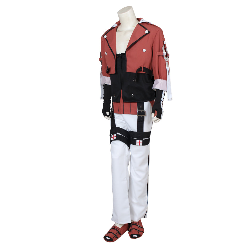 Guilty Gear Xrd Sol Badguy Cosplay Costume – Authentic Anime Replica Outfit