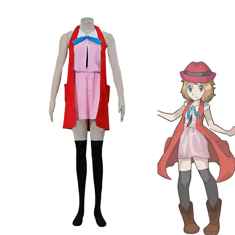 Pokémon Serena Cosplay Costume