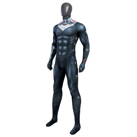 Aquaman And The Lost Kingdom Black Manta Cosplay Costume Bodysuit for Halloween