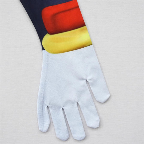 Boys Sonic the Hedgehog Blue Jumpsuit Halloween Costume