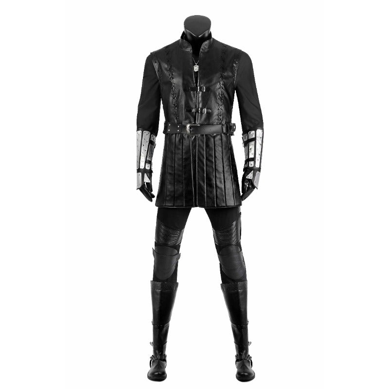 The Witcher 3: Wild Hunt Geralt Cosplay Costume Men’s Coat Pants Shirt Halloween Outfit