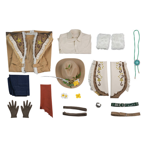Identity V - Cowboy "Spring Letter" Full Set Costume - Official Game Character Outfit