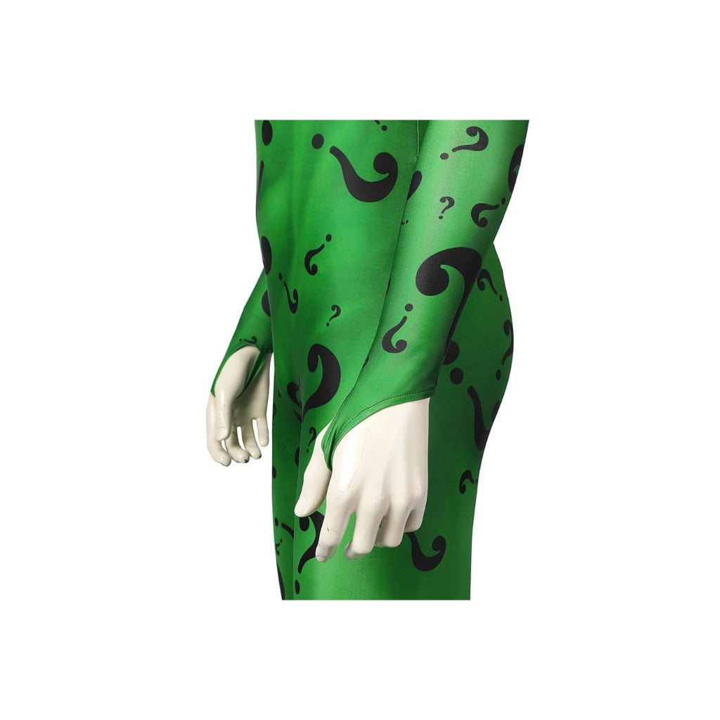 Batman Forever Riddler Costume for Men, Green Suit