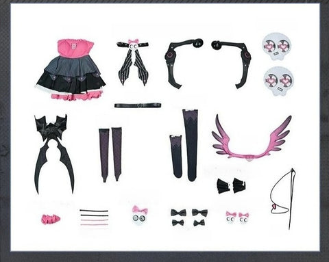 Zenless Zone Zero Arielle Discordant Note Black Version Cosplay Costume