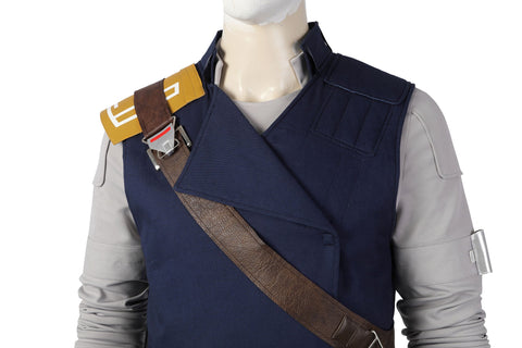 Cal Kestis Complete Deluxe Cosplay Costume Set from Star Wars Jedi: Survivor – Premium Adult Outfit for Fans and Collectors - Coscosmos