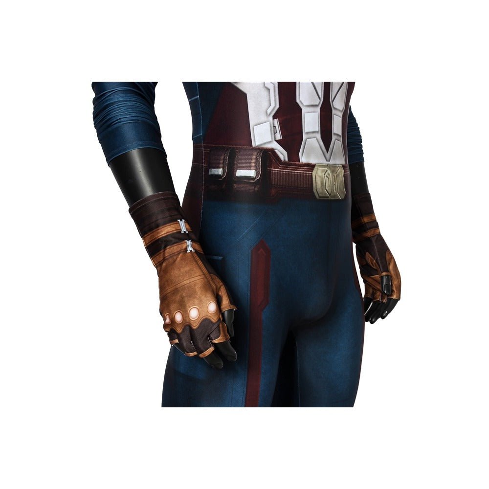 Captain America Body Suit Costume Available for Immediate Shipping - Coscosmos