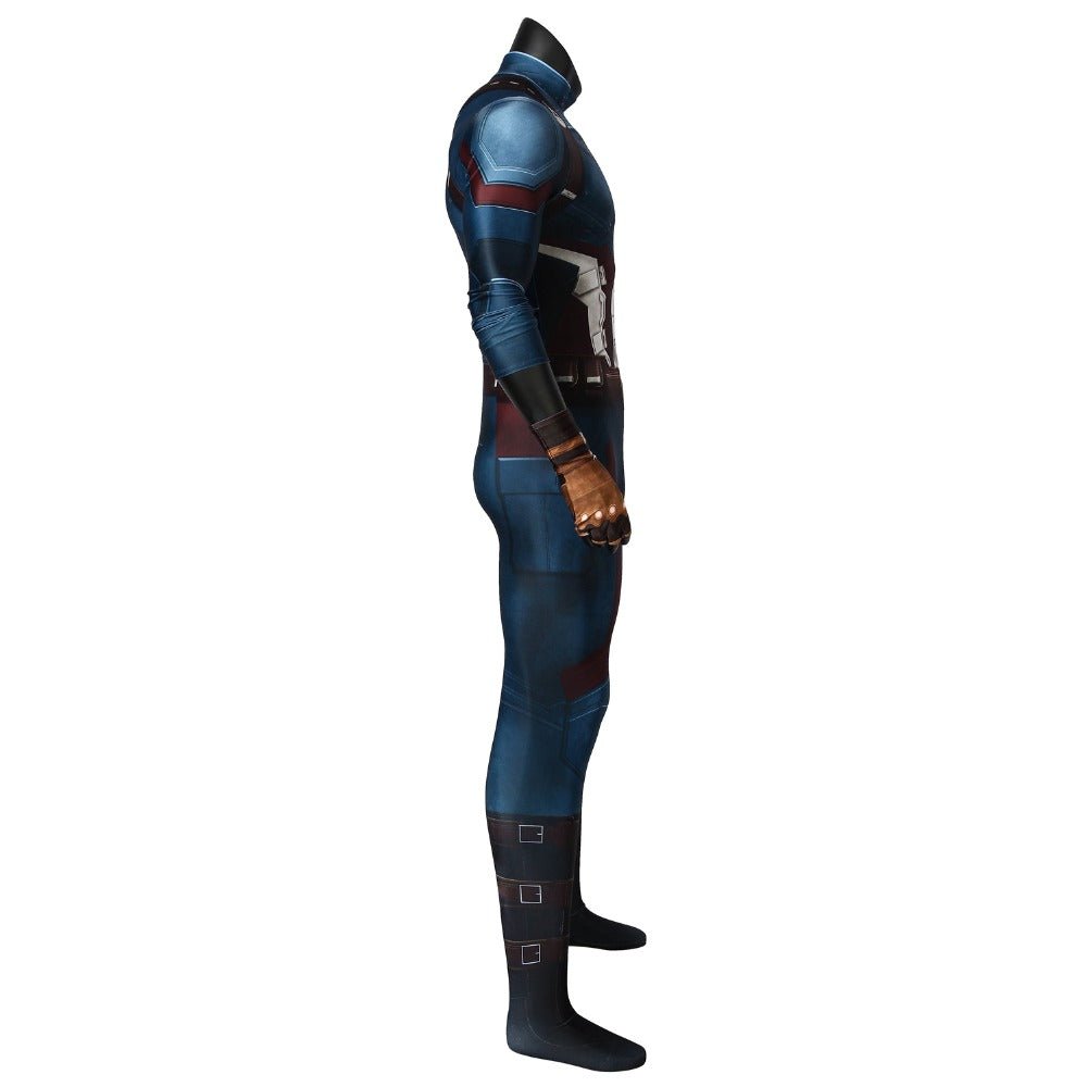 Captain America Body Suit Costume Available for Immediate Shipping - Coscosmos