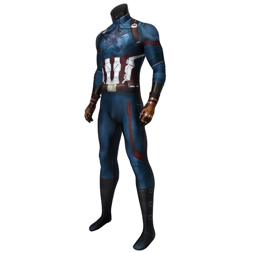Captain America Body Suit Costume Available for Immediate Shipping - Coscosmos