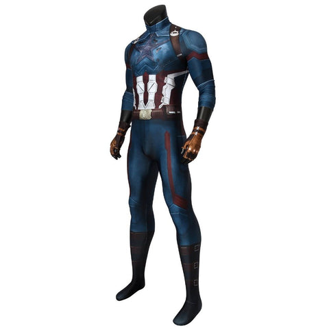 Captain America Body Suit Costume Available for Immediate Shipping - Coscosmos