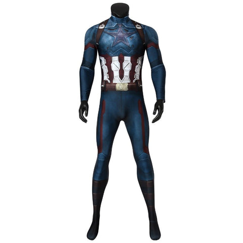 Captain America Body Suit Costume Available for Immediate Shipping - Coscosmos