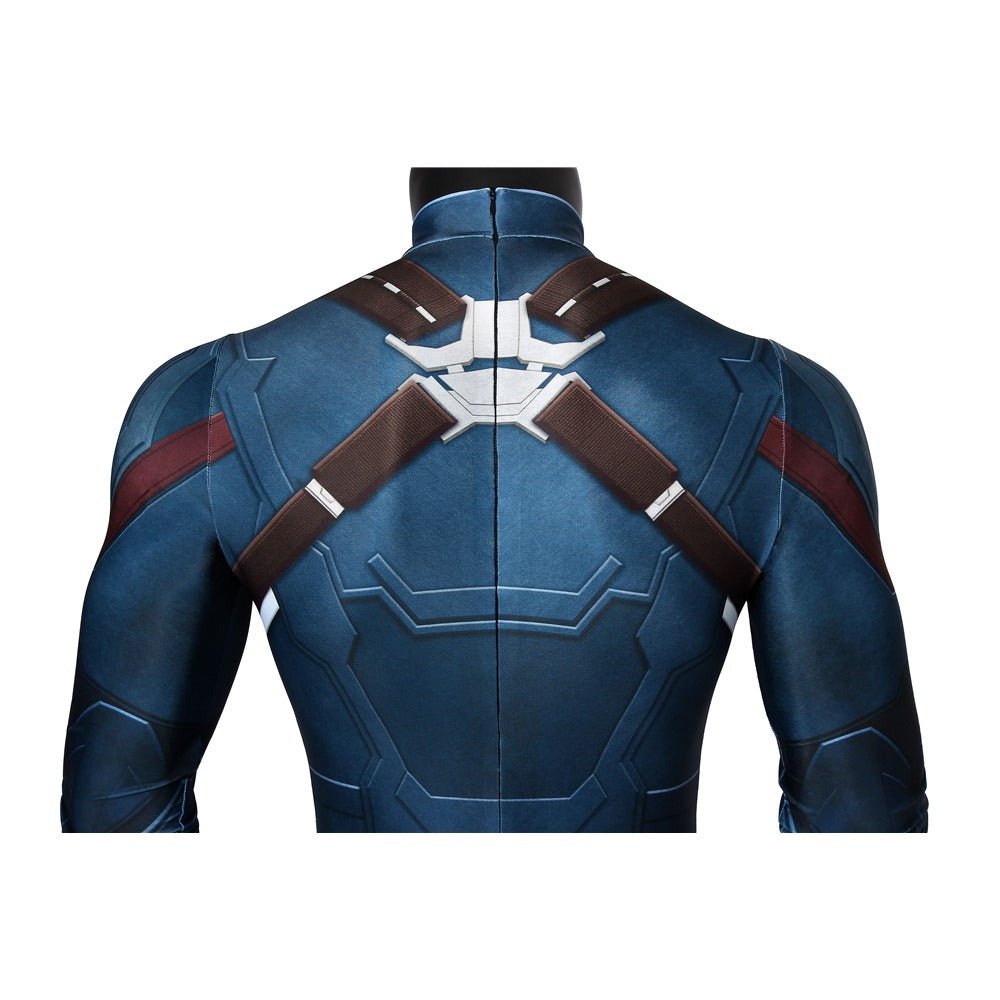 Captain America Body Suit Costume Available for Immediate Shipping - Coscosmos