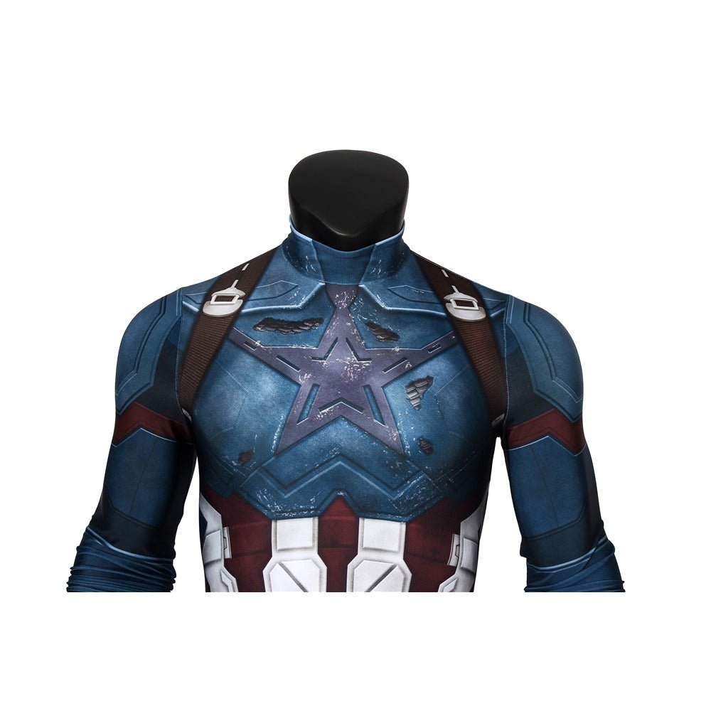 Captain America Body Suit Costume Available for Immediate Shipping - Coscosmos