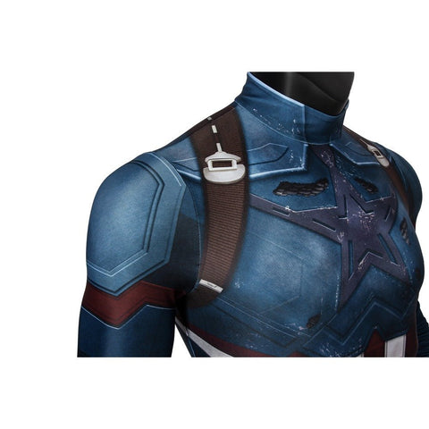Captain America Body Suit Costume Available for Immediate Shipping - Coscosmos