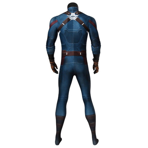 Captain America Body Suit Costume Available for Immediate Shipping - Coscosmos