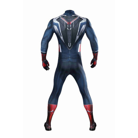 Captain America: Brave New World Sam Wilson Captain Jumpsuit Cosplay Costume - Coscosmos