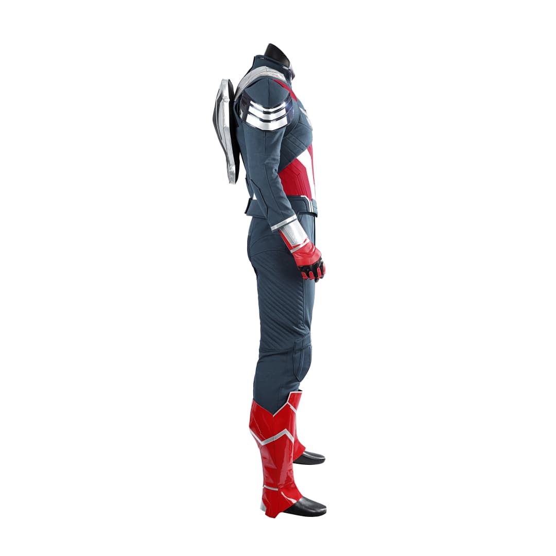 Captain America: Brave New World Sam Wilson New Captain America Cosplay Costume - Coscosmos