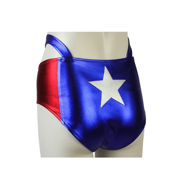 Captain America Sexy Girl Superhero Cosplay Costume for Women Halloween Party - Coscosmos