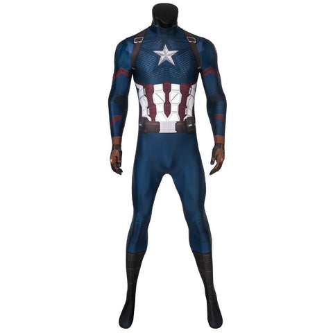 Captain America Steve Rogers Avengers: Endgame Collectible Figure for Marvel Fans - Coscosmos