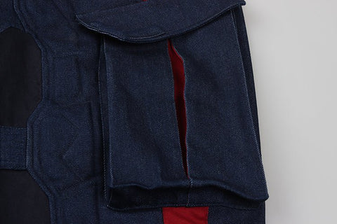 Captain America: The Winter Soldier - Captain America Steve Rogers Full Cosplay Costume Set - Coscosmos