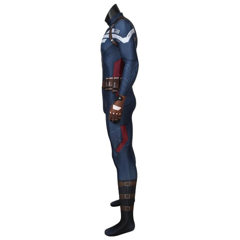 Captain America The Winter Soldier Steven Rogers Zentai Bodysuit - Coscosmos