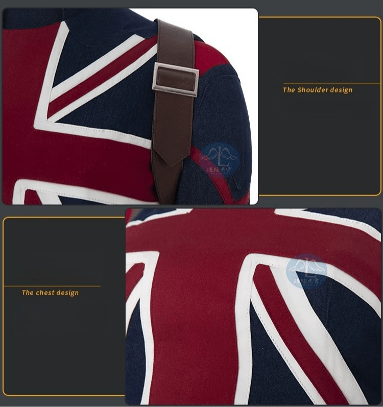 Captain Carter Cosplay Full Set Custom, What If Season 1 Peggy Carter Women Costume, Marvel Superhero Cosplay Outfit Custom Made - Coscosmos