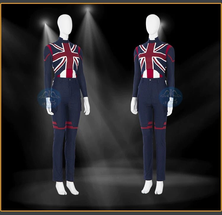 Captain Carter Cosplay Full Set Custom, What If Season 1 Peggy Carter Women Costume, Marvel Superhero Cosplay Outfit Custom Made - Coscosmos