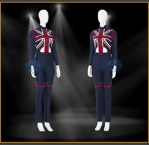 Captain Carter Cosplay Full Set Custom, What If Season 1 Peggy Carter Women Costume, Marvel Superhero Cosplay Outfit Custom Made - Coscosmos