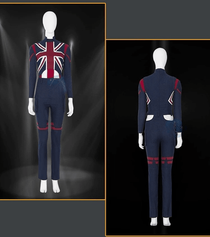 Captain Carter Cosplay Full Set Custom, What If Season 1 Peggy Carter Women Costume, Marvel Superhero Cosplay Outfit Custom Made - Coscosmos
