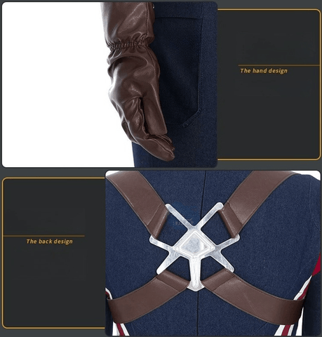 Captain Carter Cosplay Full Set Custom, What If Season 1 Peggy Carter Women Costume, Marvel Superhero Cosplay Outfit Custom Made - Coscosmos