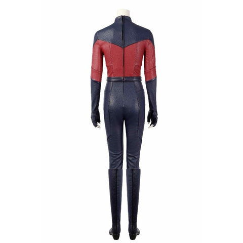 Captain Marvel 2 Carol Danvers Leather Cosplay Costume Suit for Halloween - Coscosmos