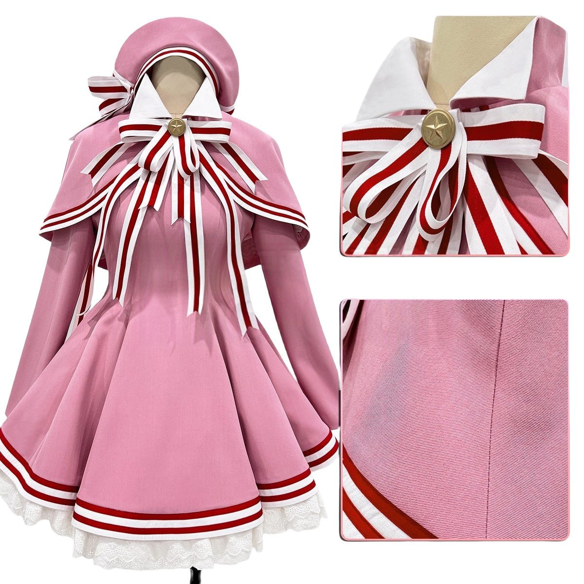 Cardcaptor Sakura: Clear Card Arc Kinomoto Sakura Cosplay Costume - Coscosmos