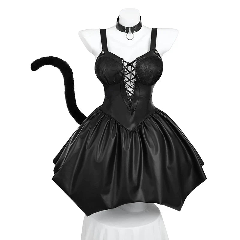 Cat Woman Maid Cosplay Costume - Coscosmos