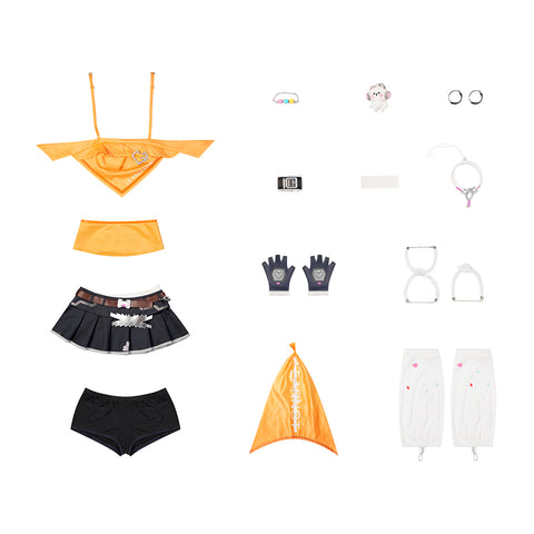 《Overwatch 2》x LE SSERAFIM Collaboration—Mercy Cosplay Costume