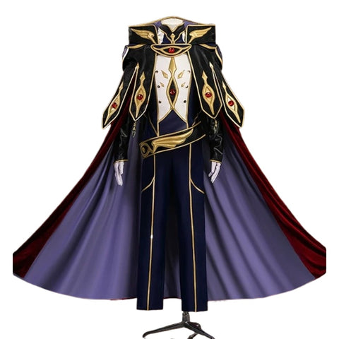 Code Geass Suzaku Kururugi Zero Knight Cosplay Costume